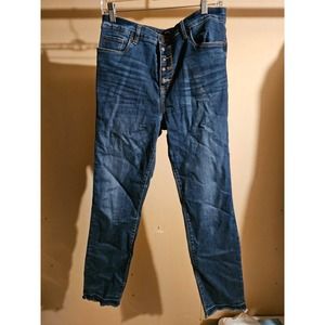 STS Blue Ellie Women's Size 31 w31 Blue Denim High Rise Ankle Skinny Jeans
